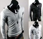 Кофта с длинным рукавом. Размеры: M, L, XL, XXL.