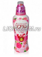 LION Soflan Кондиционер для белья с цветочным ароматом, флакон  650 мл