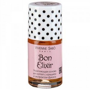Vivienne Sabo Укрепляющая основа для ногтей с калием и экстрактом фукуса "Bon Elixir"