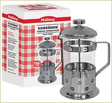 Чайник/кофейник (кофе-пресс) "Caff?"  B535-350ML (сталь)
