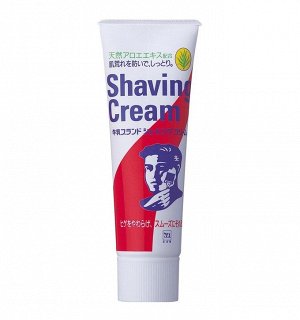Крем для бритья для чувствительной кожи с экстрактом Алоэ «Cow Brand» 80 г / 72
