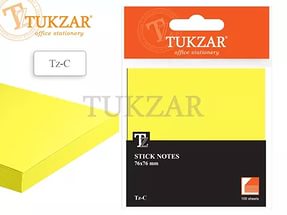 Tukzar Блок с липким слоем желтый (100 станиц, 76x51мм) арт.TZ B