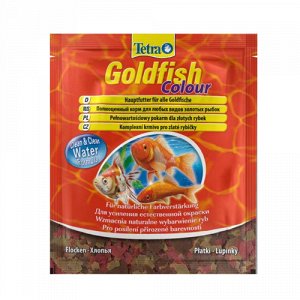 Goldfish Colour корм в хлопьях 12 гр