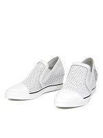Мокасины Francesco Valeri 123 nappa bianco