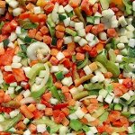 Лечо быстрозамороженное Vegepak  СОРТ А 1,0кг