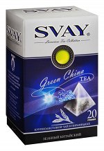 Чай Svay &quot;China&quot;зеленый пирамидки 20 пир. 1\12
