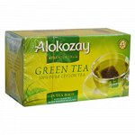 Чай&quot;Alokazay&quot; зеленый 25п.  1\36