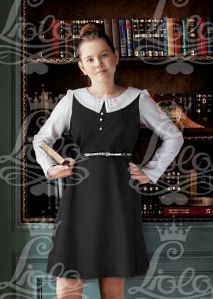 Платье для девочки арт. АА-003, цвет черный