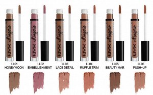 Матовая помада NYX LIP LINGERIE Nude