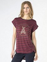 T-SHIRT IN JERSEY DI VISCOSA STRETCH / 8J0475 A2BB