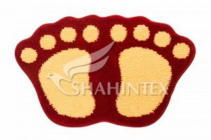 Коврик Коврик Лапки Мicrofiber SHAHINTEX 40*60  совмещенные   NEW !!  Изготовлен из 100% полиэстра (микрофайбер). Данный материал прочен, не выцветает и быстро сохнет. Коврик имеет латексную основу, б