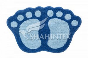 Коврик Коврик Лапки Мicrofiber SHAHINTEX 40*60  совмещенные   NEW !!  Изготовлен из 100% полиэстра (микрофайбер). Данный материал прочен, не выцветает и быстро сохнет. Коврик имеет латексную основу, б