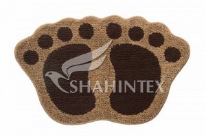 Коврик Коврик Лапки Мicrofiber SHAHINTEX 50*80 изготовлены из тончайшего волокна, обладающего колоссальной гидроскопичностью, впитывают большие объемы жидкости, идеально подходят для ванных комнат, вы