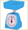Весы кухонные механические ENERGY EN-406МК цвет синий,  (0-5 кг) квадратные