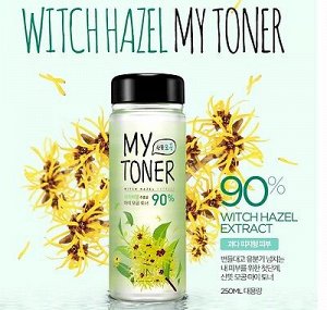 SCINIC Тонер с гамамелисом MY TONER  WITCH HAZEL 90% (Special Set)