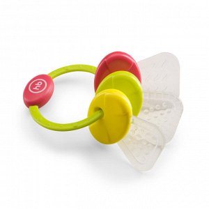 Happy Baby - Прорезыватель "COLORFUL SILICONE TEETHER"