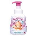 Детская пенка "2 в 1" для мытья волос и тела с первых дней жизни с ароматом мыла ("Без слёз") "QP Baby Soap" 400 мл / 12