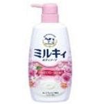 Молочное увлажняющее жидкое 
мыло для тела с цветочным 
ароматом «Milky Body Soap» (дозатор) 550 мл/12