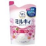 Молочное увлажняющее жидкое 
мыло для тела с цветочным 
ароматом «Milky Body Soap» (мягкая упаковка) 400 мл/16