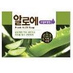 800075 MKH Освежающее туалетное мыло с экстрактом Алоэ вера &quot;Fresh Aloe Soap&quot; 100гр/48