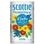Туалетная бумага Crecia "Scottie FlowerPACK", однослойная 12 рул. (50м)
