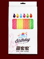 Свечи для торта &quot;Happy Birthday&quot;