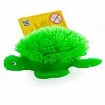 Игрушка фигурка черепахи с резиновым ворсом с подсветкой в асс.