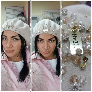 берет NvF Состав: шерсть
Модель с пампоном !