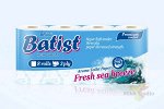 туалетная бумага  3-х сл. &quot;Batist&quot; 8шт.в упак. (МОРСКОЙ БРИЗ)