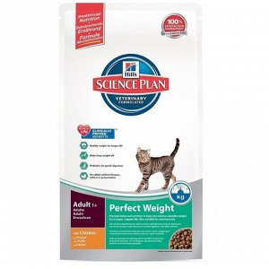 Hill's SP Feline Adult PerfectWeight д/кош идеальный вес Курица 6/250гр