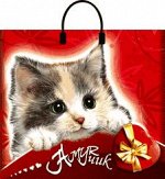 Сумка &quot;Интерпак&quot; с пл.ручками в ассортименте, 1 шт