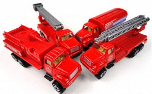 Набор пожарной техники (4 машинки)