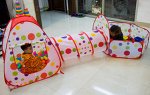 Игровой комплекс: палатка с переходом в манеж