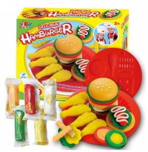 Игровой набор пластилина "Гамбургер"