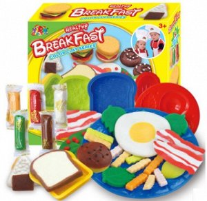 Игровой набор пластилина "Завтрак"