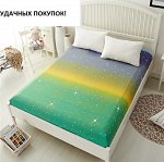 Простынь на резинке. Материал: алоэ/хлопок.