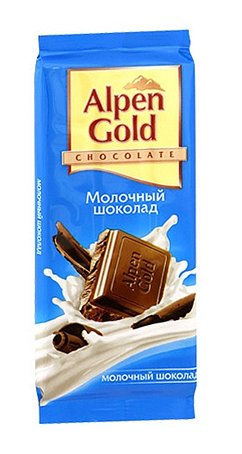 Шоколад Alpen Gold Молочный 90 гр