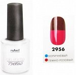 Гель-лак Thermo (цвет: Коричневый/Темно-розовый), 7 мл
