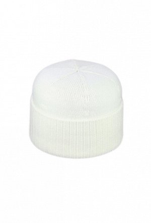 белый Состав:	80% wool, 20% poliamide
Описание:

Теплая мужская шапка по голове с широким рельефным отворотом. Глубокая посадка, гигиеничная полоска -100% хлопок. Плотно связана из качественной италья