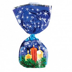 Новый год конфеты Свечи вкус миндаля (саше Ангел-Хранитель) 3 ПР