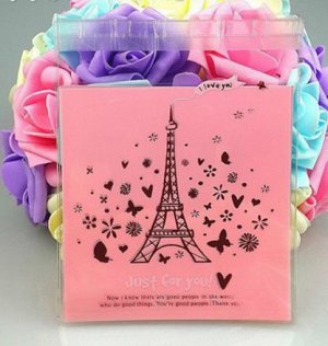 Пакет прозрачный "Любовь в Париже"