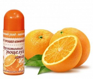 ФРУКТОВЫЙ ПОЦЕЛУЙ помада гигиеническая апельсин 3,5г
