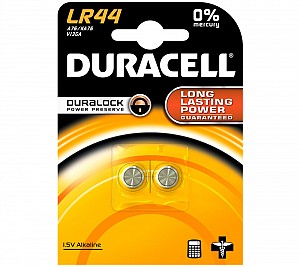 DURACELL Батарейка алкалиновая Для электронных приборов 1.5V LR44 2шт