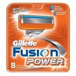 Сменные кассеты Gillette Fusion Power (8 шт.)