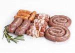 Ассорти из колбасок-гриль для жарки