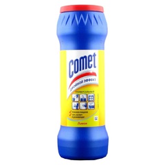 COMET Порошок чистящий с дезинфиц. свойствами Лимон с хлоринолом в п/пакете 400г