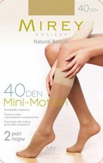 Мирей шелковистые гольфы 40 ден (2 пары)