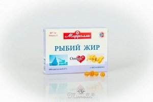 Рыбий жир Миролла пищевой капс. 0,37г №100 (БАД)