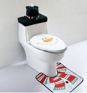 Набор для туалета Новогодний, 3 предмета