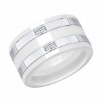 Кольцо 94011912 серебро 925°
